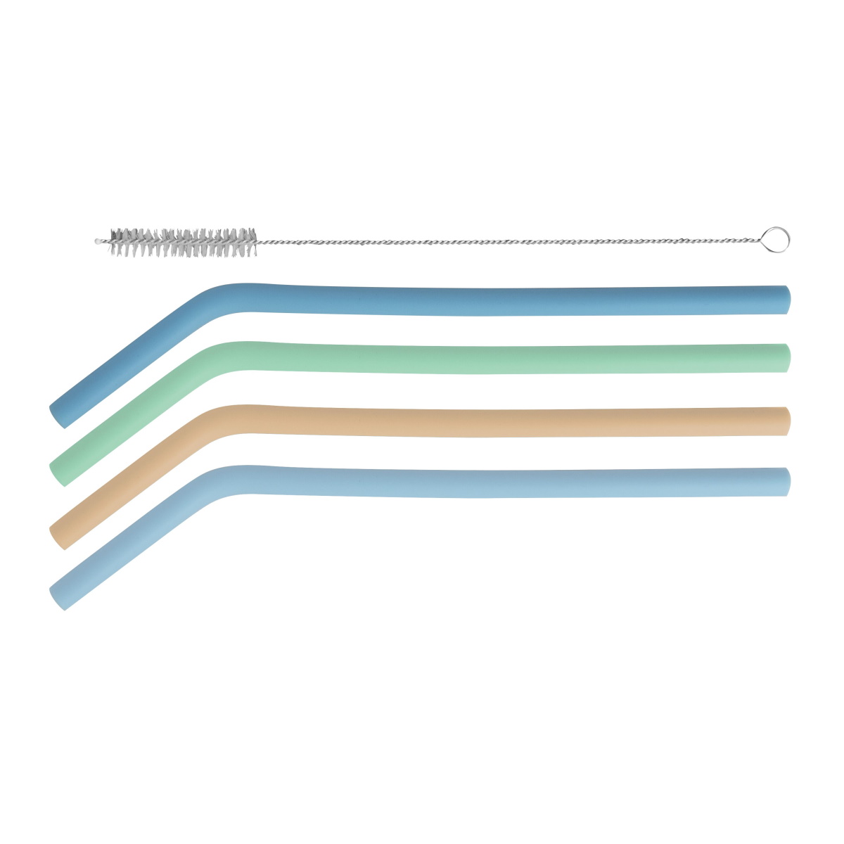 Avanti Silicone Straws & Brush Set-1