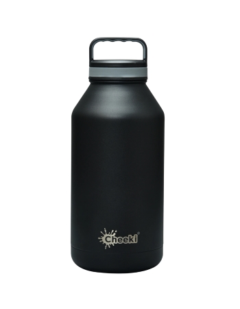 Cheeki Chiller Insulated Bottle 1.9L Black