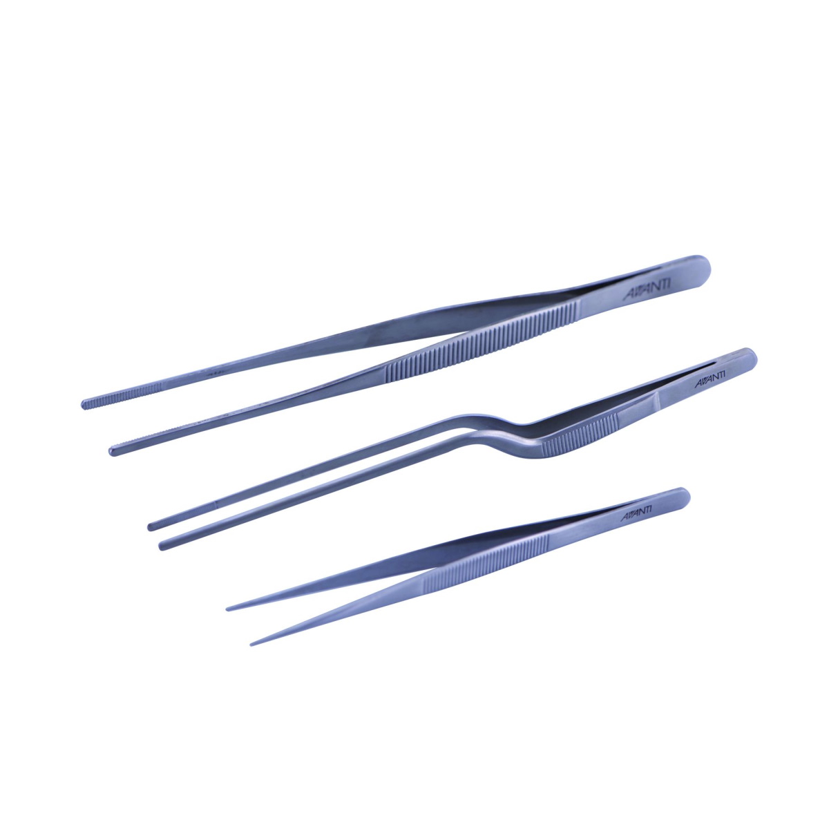 Avanti Plating Tweezers Set of 3  Stainless Steel-2