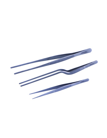 Avanti Plating Tweezers Set of 3  Stainless Steel