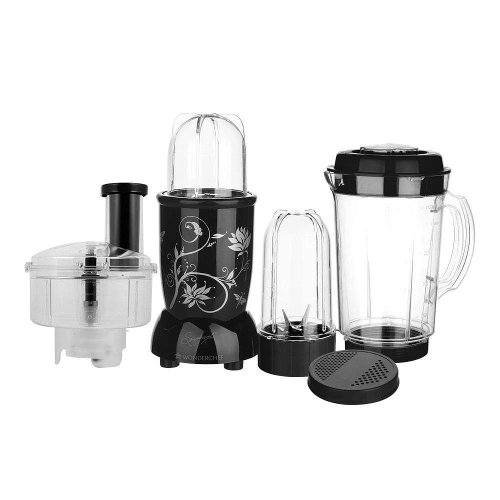 Wonderchef Nutri-Blend FP-Compact Food Processor-Black ...