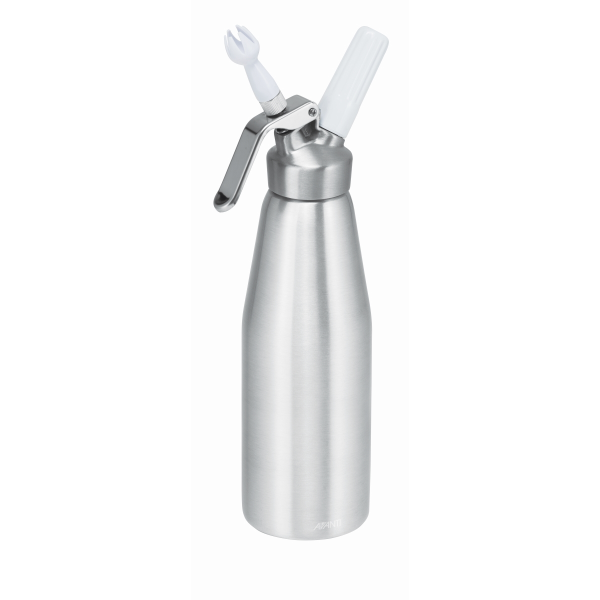 Avanti 1L Cream Whipper w/ Gas Cover/3 Nozzles for Dessert/Sauce Foam/Mousse-1