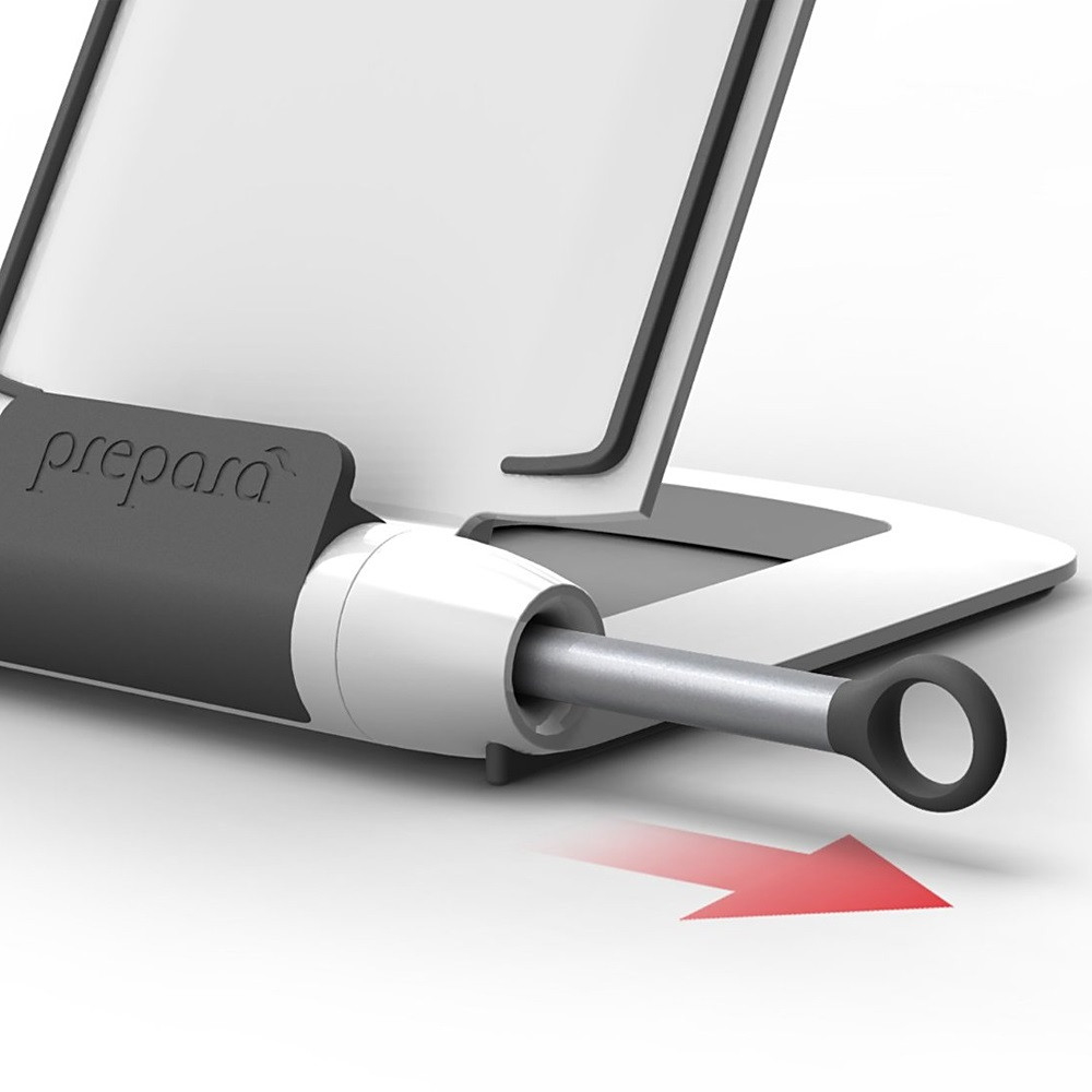 Prepara iPrep Tablet Stand and Stylus White-2