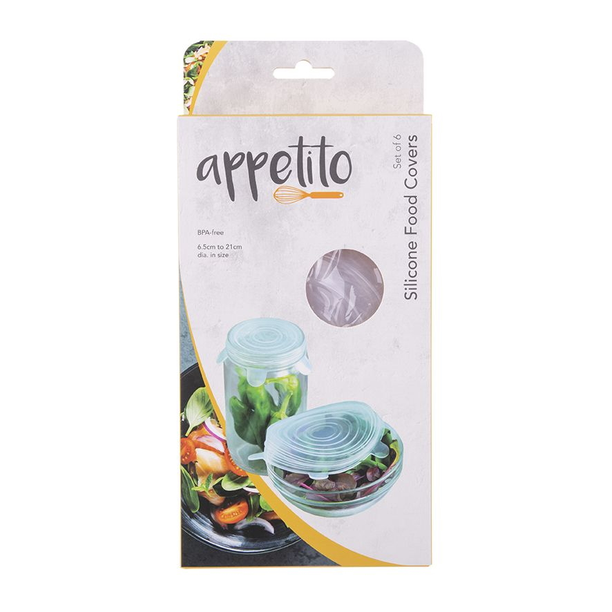 D.line Appetito Reusable Silicone Food Cover Set of 6-3