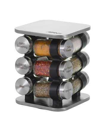 Avanti Revolving Herb Spice Rack 12 Jars