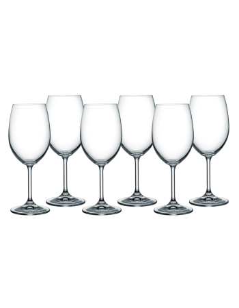 Bohemia Lara Wine Glass Set Of 6 - 450ml