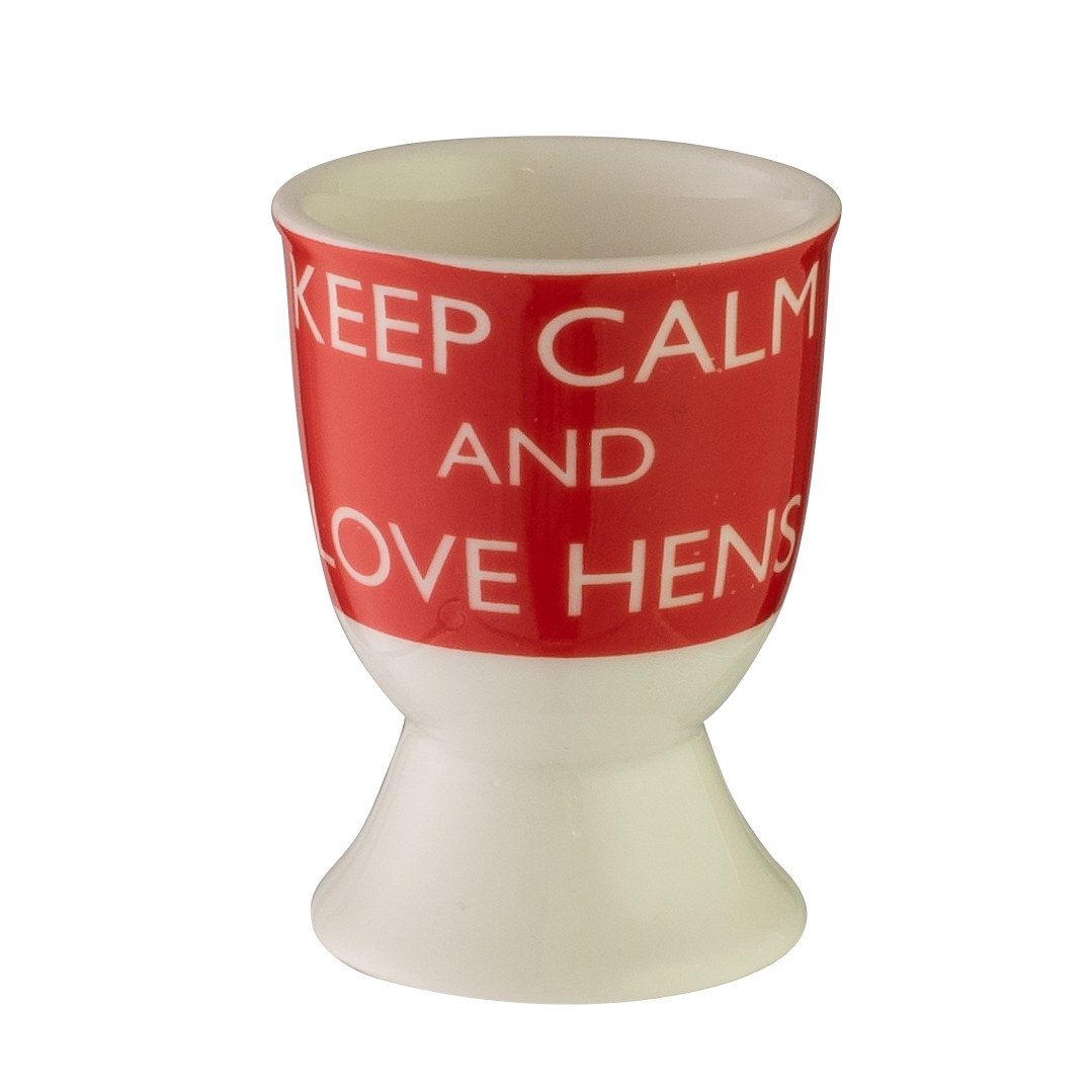 Avanti Egg Cup - Keep Calm And Love Hens-1