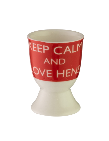 Avanti Egg Cup - Keep Calm And Love Hens