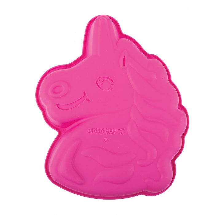 D.line Daily Bake Silicone Unicorn Cake Mould Pink-2