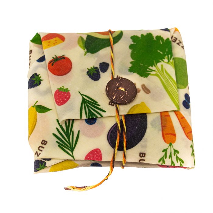 Buzzee Organic Beeswax Sandwich Wrap Harvest