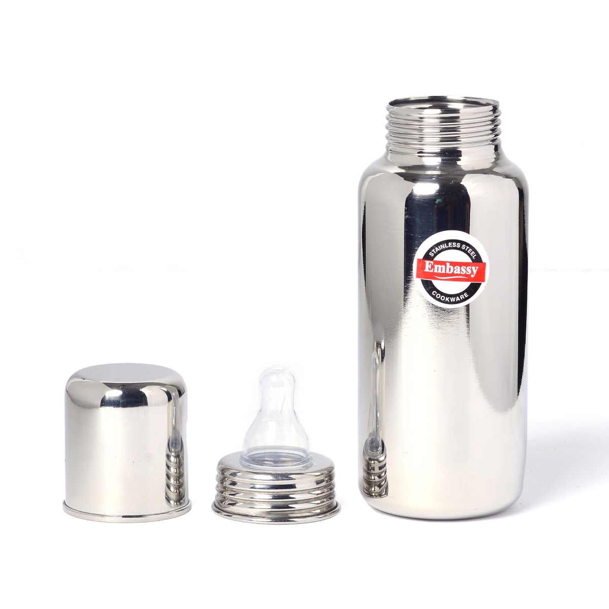 Stainless Steel Baby Feeding Bottle 200ml-4