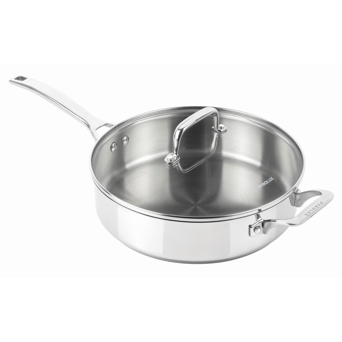Pyrolux Pyrosteel 28x7cm Sautepan W/Lid-1