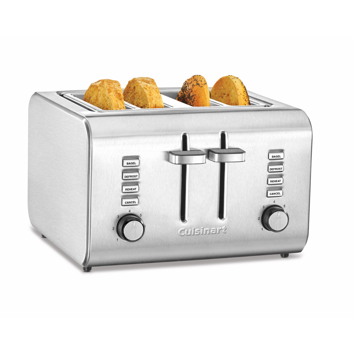 Cuisinart 4 Slice Toaster S/Steel CPT-10A -2