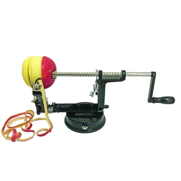 Appetito Apple Peeler/Corer W/Suction Base Black-2