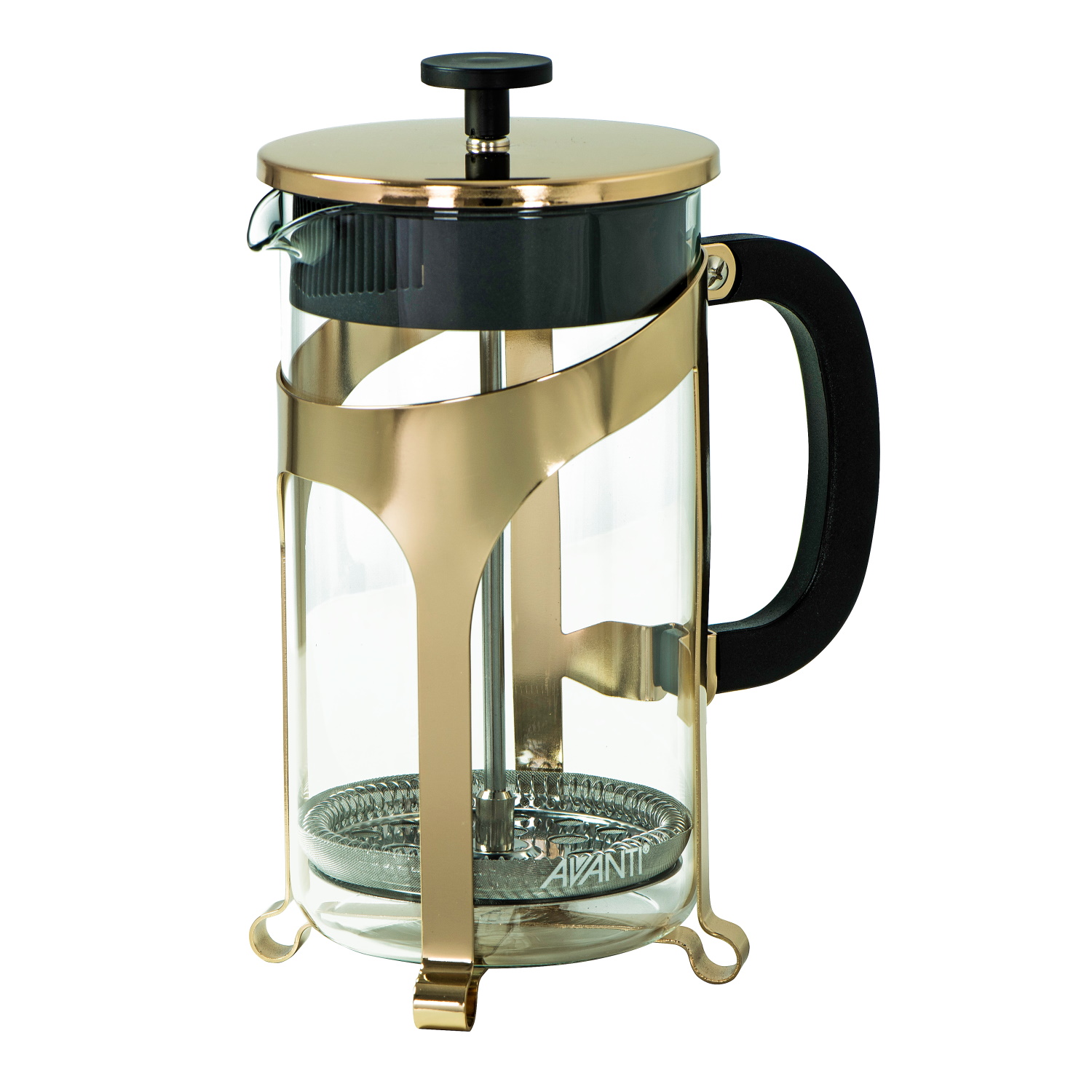 Avanti Cafe Press Coffee Plunger 1L 8 Cup Gold