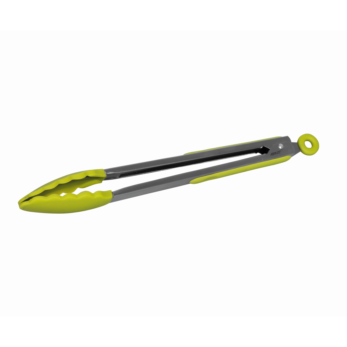 Avanti Silicone SS Tongs 30cm Green