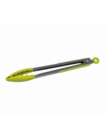 Avanti Silicone SS Tongs 30cm Green