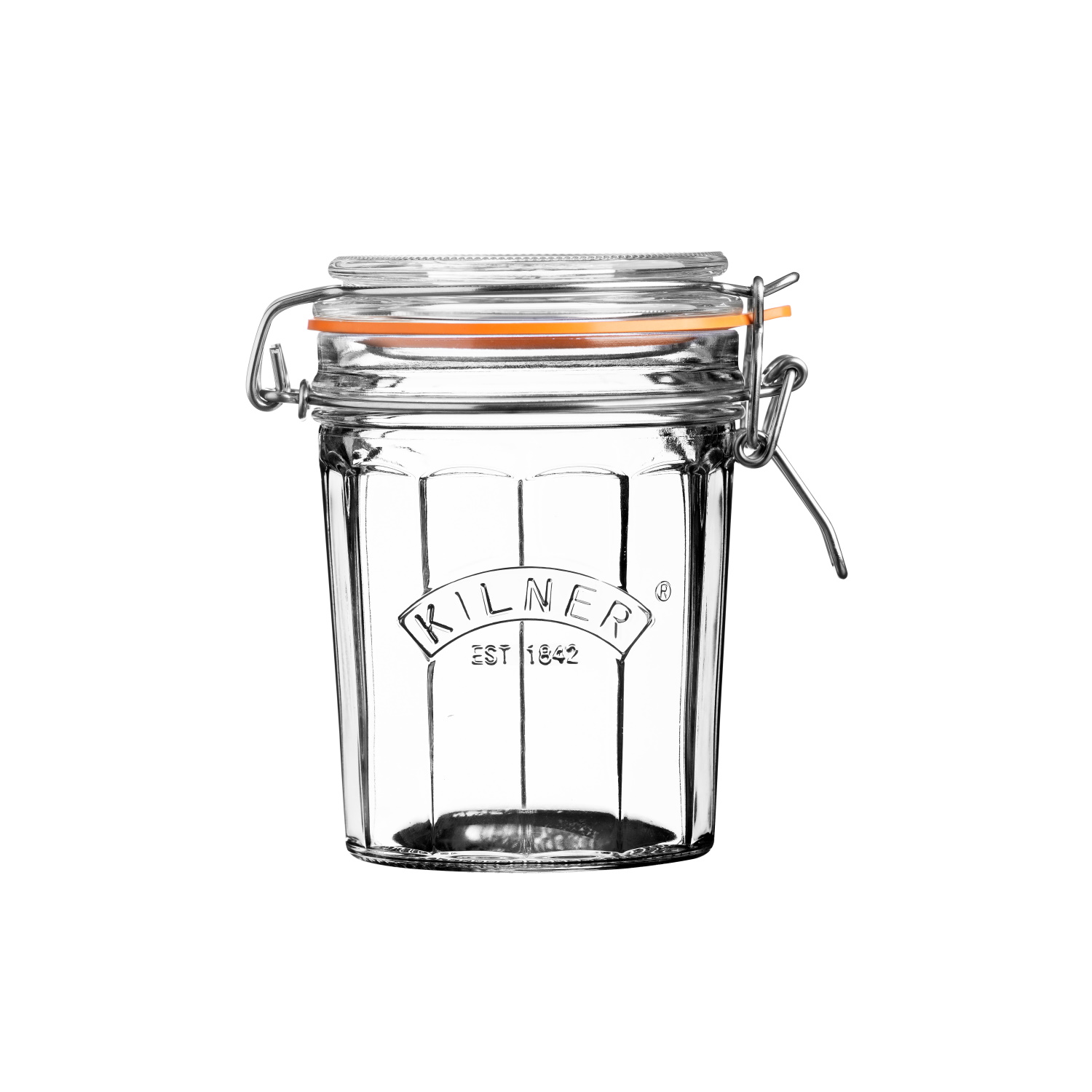 Kilner Facetted Clip To Jar 450ml-3