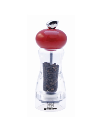 Swissmar Andrea Pepper Mill 15cm/6" Red