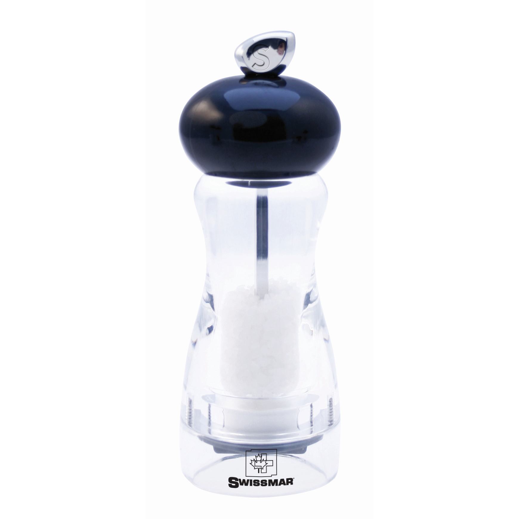 Swissmar Andrea Salt Mill 15cm/6" Black-3