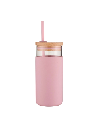 Avanti Glass Smoothie Tumbler 580ml Pink