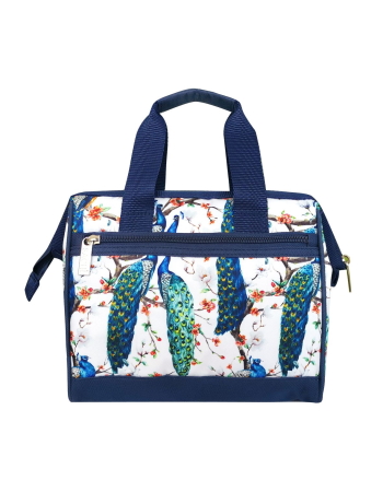 Sachi Style 34 Insulated Lunch Bag 3 -PEACOCKS