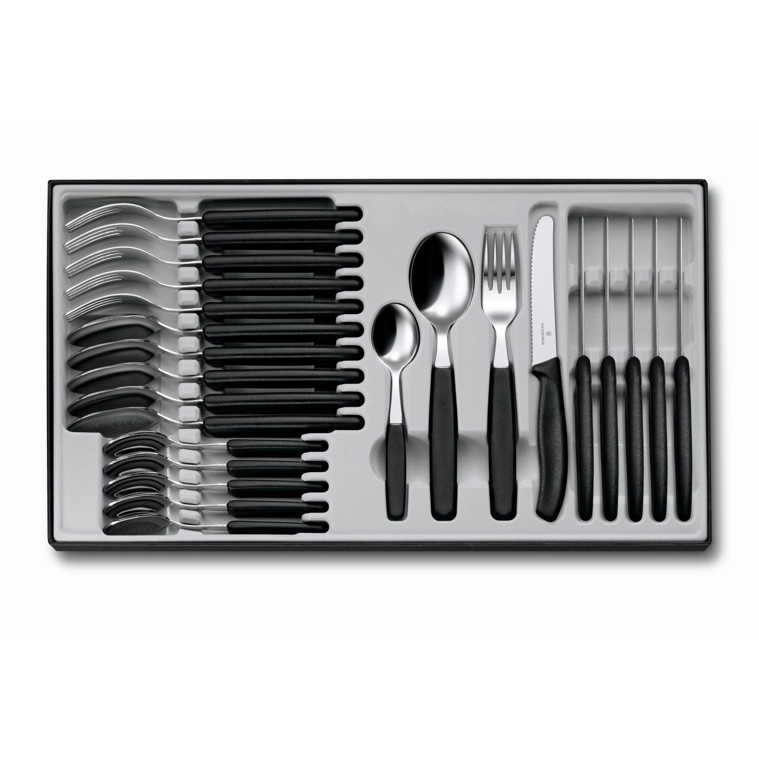 Victorinox Steak Knife Table Knife Set, 24 Pieces-3