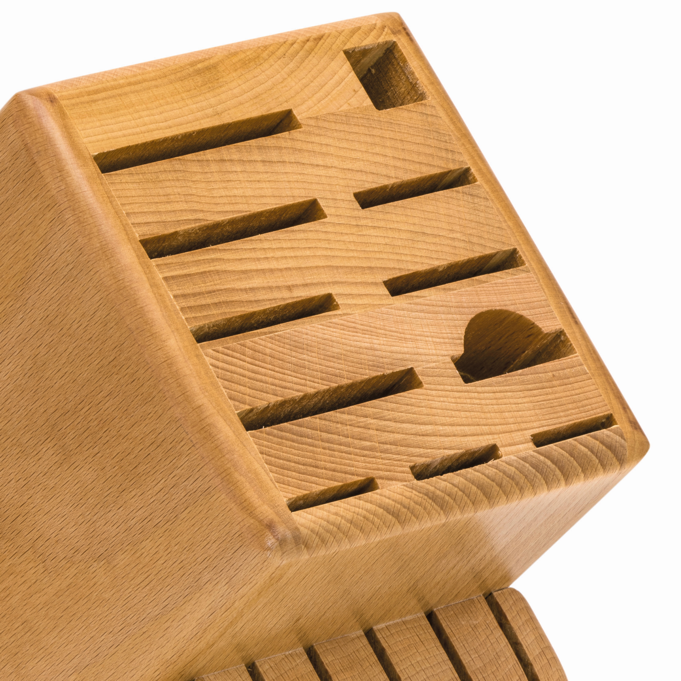 Peer Sorensen 17 Slot Knife Block(Empty)Beech Wood-3