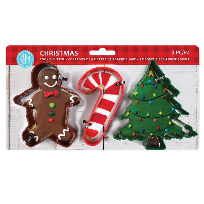 DLine Xmas Cookie Cutter Set 3 (Asst.Colours)-3