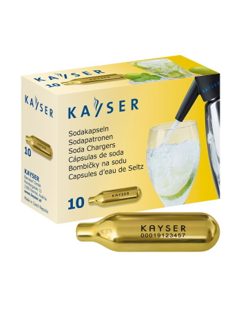 Kayser Soda Charger Bulbs Pack 10