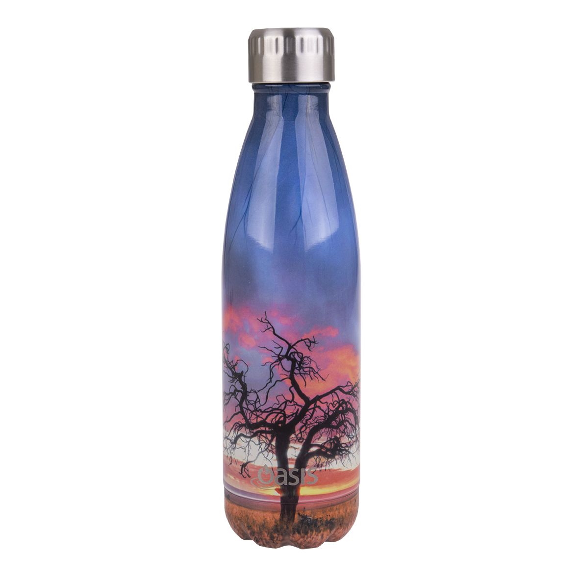 Oasis S/S Double Wall Insulated Drink Bottle 500ML - Sunburnt Country-4