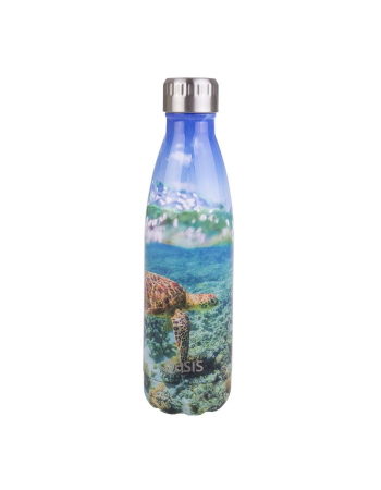 Oasis S/S Double Wall Insulated Drink Bottle 500ML - Turtle Reef