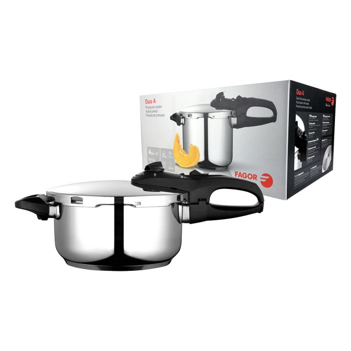 Fagor Duo Stainless Steel Pressure Cooker 4l-1