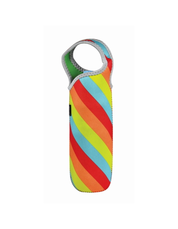 Avanti Single Drink Bottle Tote - Retro Stripe