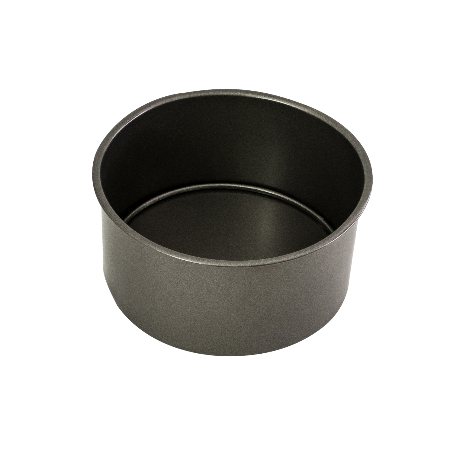 Bakemaster Loose Base Round Cake Pan 18x8cm