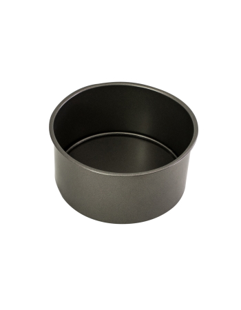 Bakemaster Loose Base Round Cake Pan 18x8cm