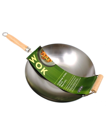 D.line Carbon Steel Stir Frypan 36cm Dia