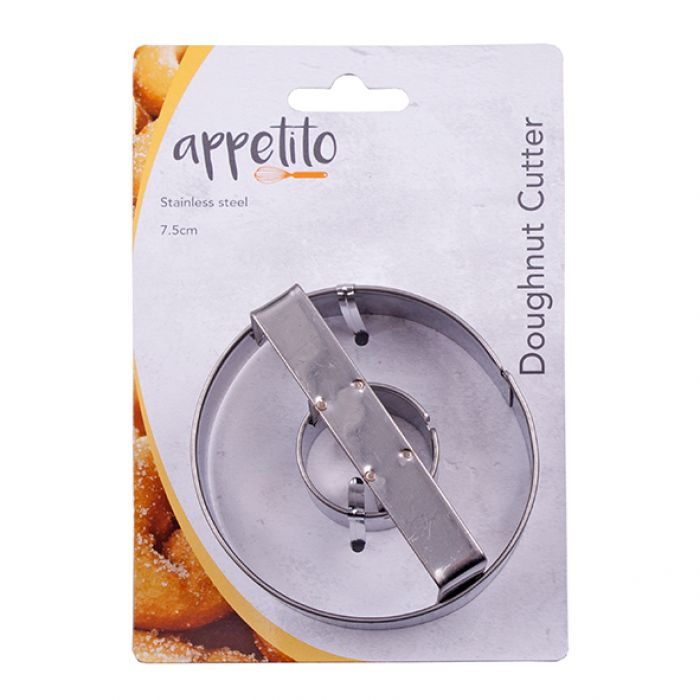 Appetito Stainless Steel Doughnut Cutter 7.5cm-3