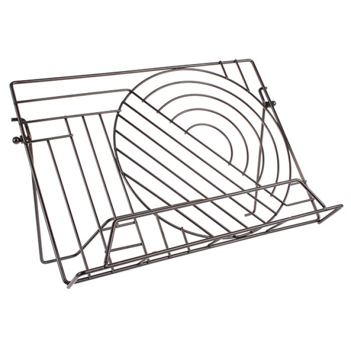 Entrée Sunset Cookbook Holder - Black Nickel-2
