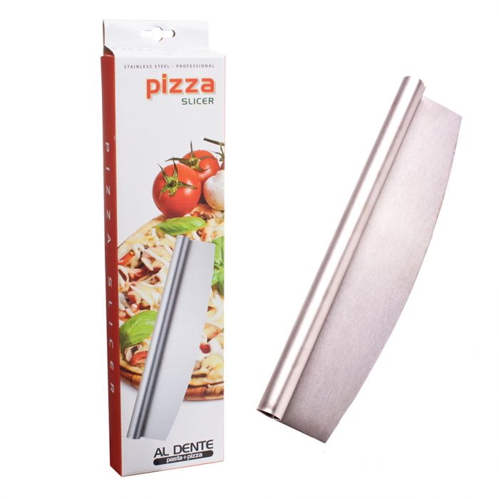 Al Dente Stainless Steel Professional Pizza Slicer-1