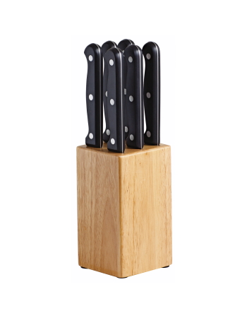 Avanti 7 Pce Steak Knife Block