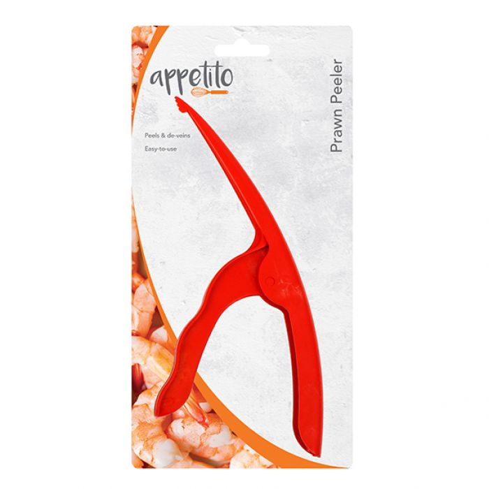 Appetito Prawn Peeler - Red-3