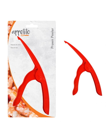 Appetito Prawn Peeler - Red