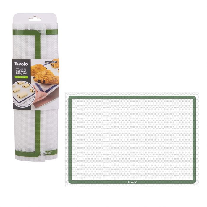 Tovolo Pro-grade Baking Mat Half Sheet 42 X 29cm - Pesto-2