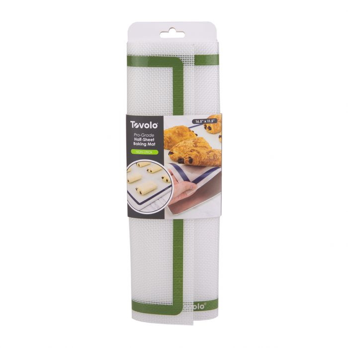 Tovolo Pro-grade Baking Mat Half Sheet 42 X 29cm - Pesto-4