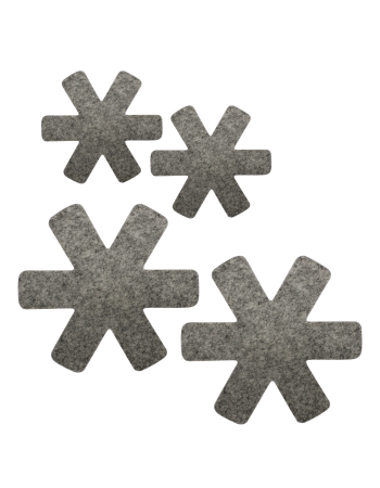 Avanti Pan Protector Grey - Set Of 4