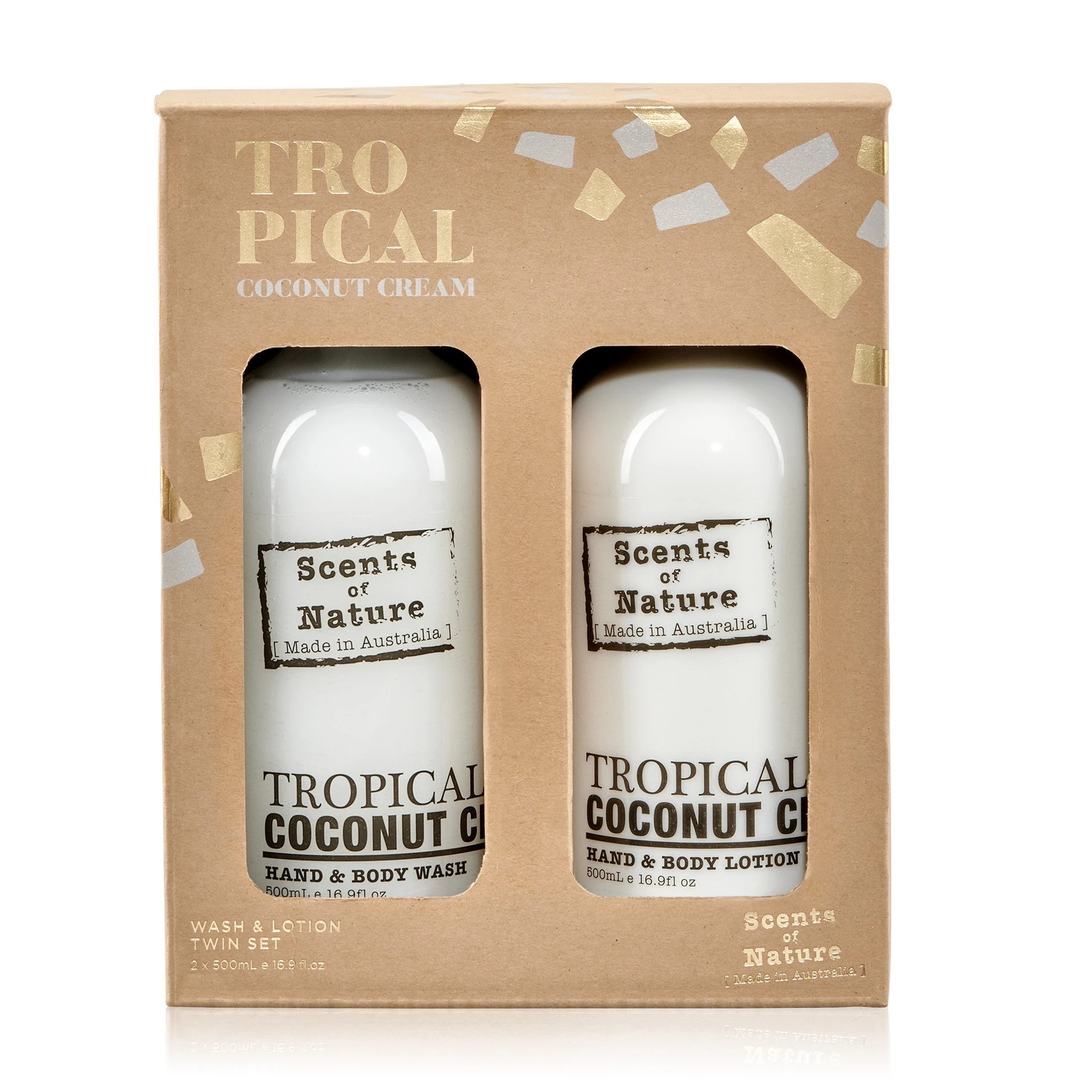 Tilley Tropical Coconut Cream Wash & Lotion Duet 2x 500ml
