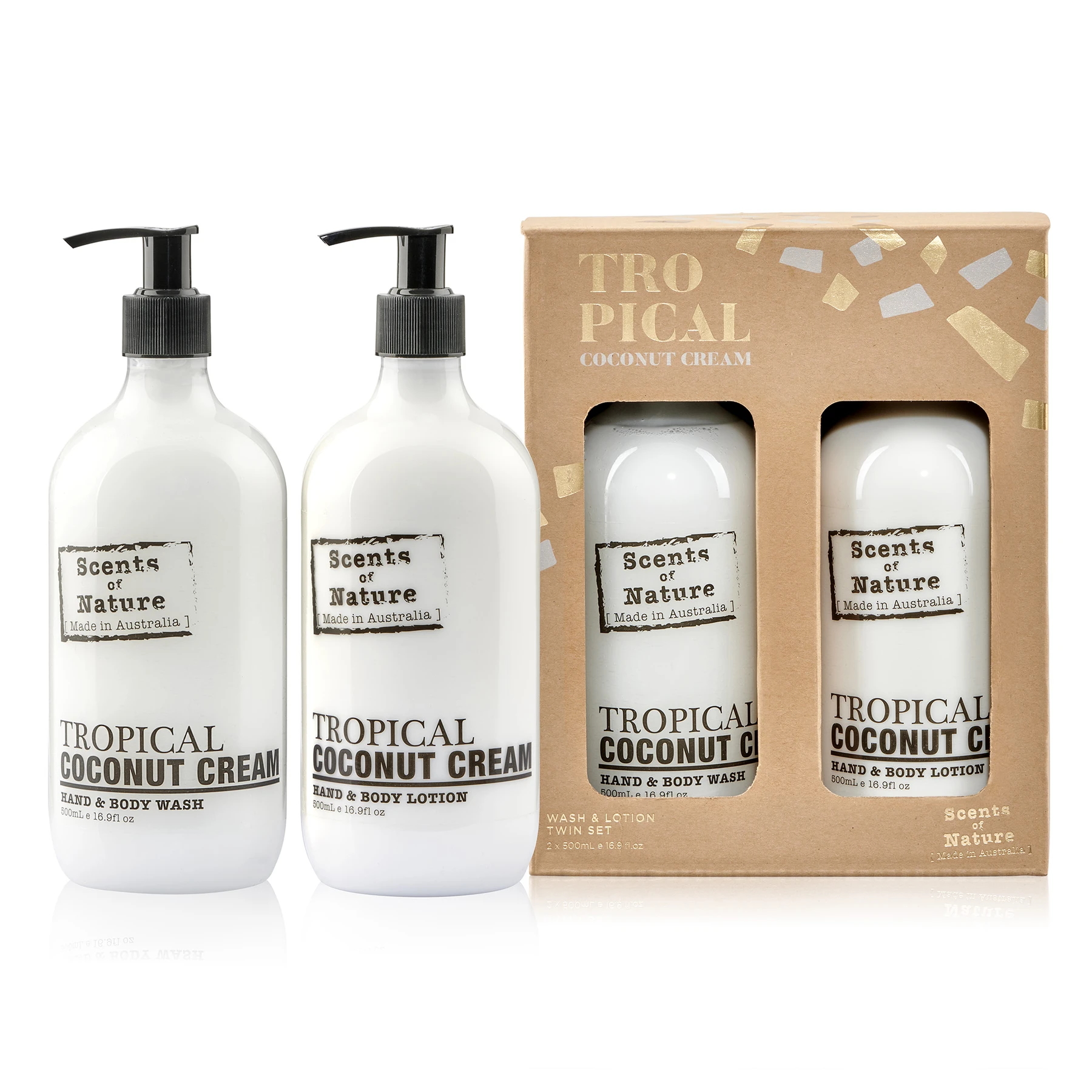 Tilley Tropical Coconut Cream Wash & Lotion Duet 2x 500ml-4