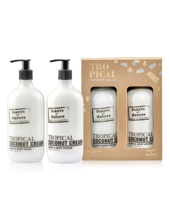 Tilley Tropical Coconut Cream Wash & Lotion Duet 2x 500ml