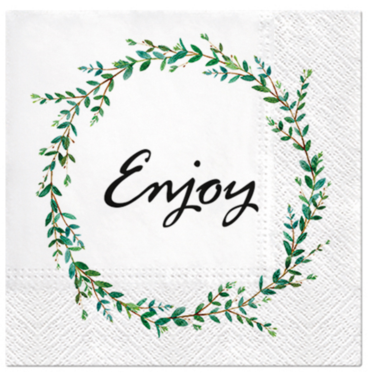 Paw Lunch Napkins 33cm TWIGS ROUND-2